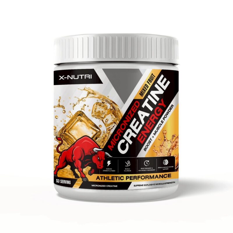 Micronized Creatine Monohydrate ครีเอทีน (300g) - รสมิกซ์ฟรุ๊ต Creatine Mix fruit